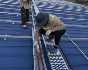 Công trình điện mặt trời 804kWp tại KCN Mỹ Phước