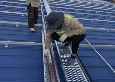 Công trình điện mặt trời 804kWp tại KCN Mỹ Phước