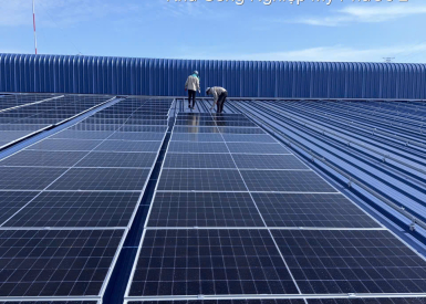 Dự án 800kwp tại cty BMD, kcn Mỹ phước Bình Dương