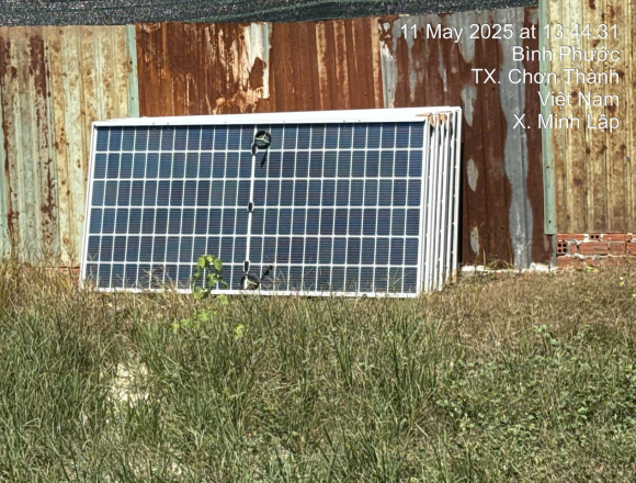 Lắp 20kw bám tải cho trại heo tại Chơn Thành, Bình Phước