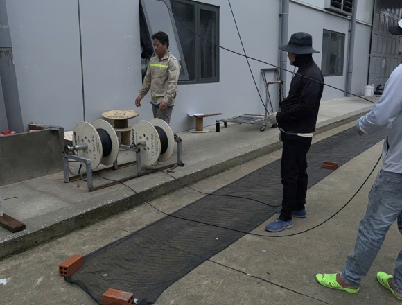 Công trình điện mặt trời 804kWp tại KCN Mỹ Phước