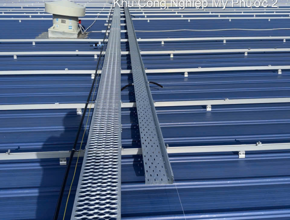 Công trình điện mặt trời 804kWp tại KCN Mỹ Phước