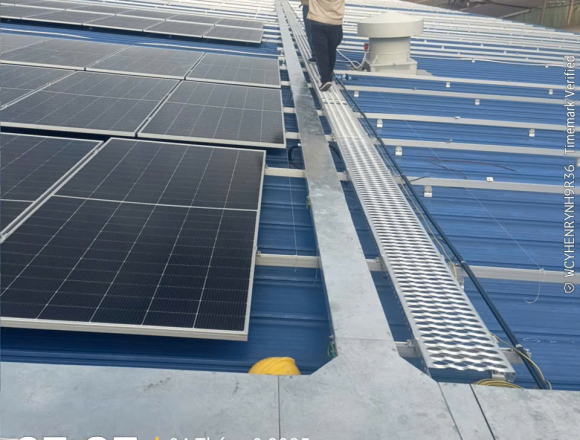 Dự án 800kwp tại cty BMD, kcn Mỹ phước Bình Dương