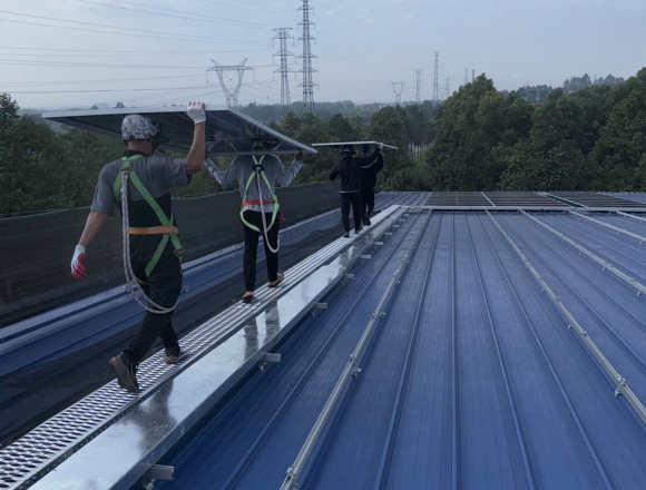 Dự án 800kwp tại cty BMD, kcn Mỹ phước Bình Dương